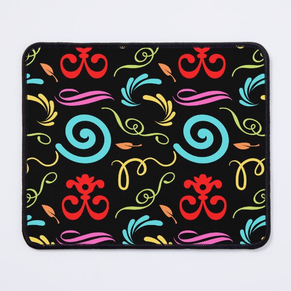 Item preview, Black Swirly Floral Pattern | Elegant Pattern | Black And White | Geometric Patterns designed and sold by SeemDev786.