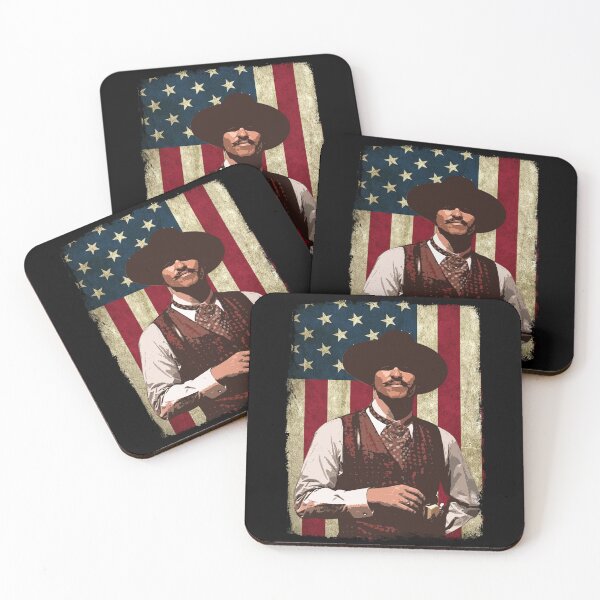 Item preview, Doc Holliday American Flag designed and sold by SvenDoorhof.