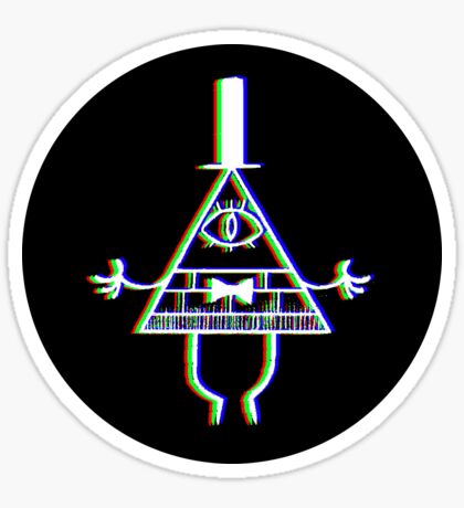 Bill Cipher: Stickers | Redbubble