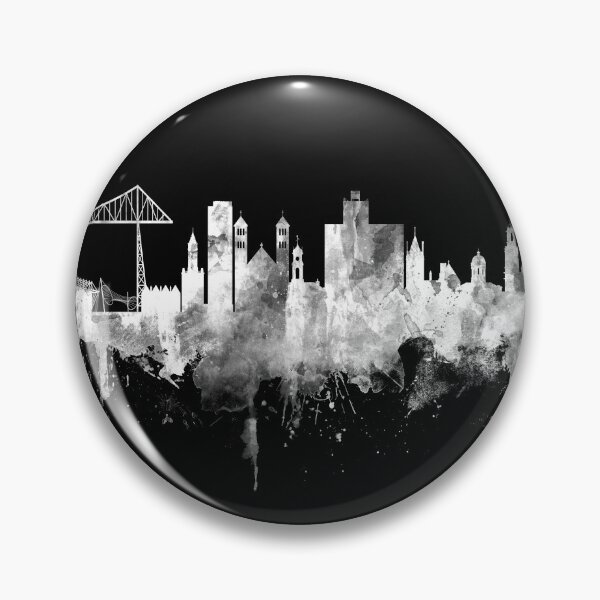Item preview, Middlesbrough England Skyline designed and sold by ArtPrints.