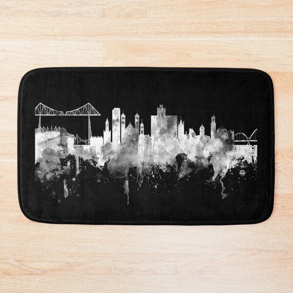 Item preview, Middlesbrough England Skyline designed and sold by ArtPrints.