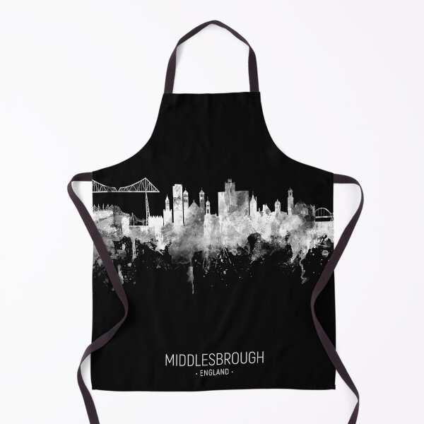 Item preview, Middlesbrough England Skyline designed and sold by ArtPrints.