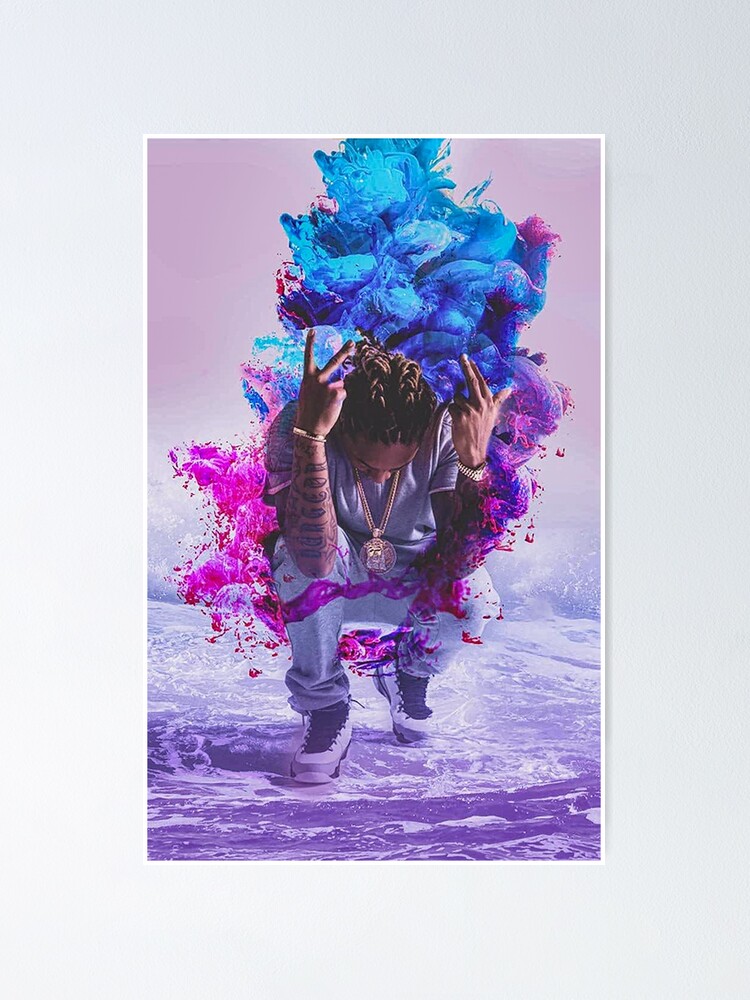 "future rapper art " Poster for Sale by seanaghat Redbubble