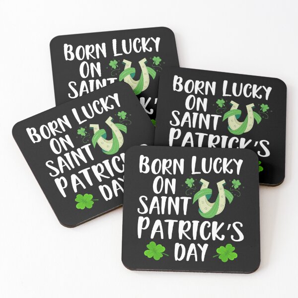Item preview, Born Lucky On Saint Patric's Day designed and sold by Joxxio.