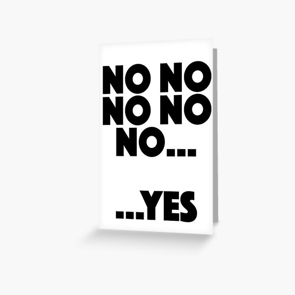 Vicar of Dibley - No No No… …Yes Greeting Card