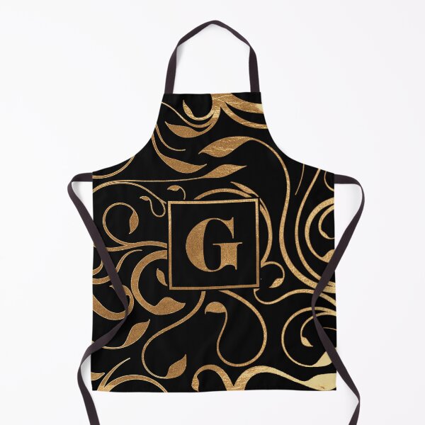 Item preview, Golden floral letter G designed and sold by andiB.