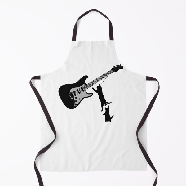 Item preview, Cats and Electric Guitar designed and sold by Primroaddesigns.