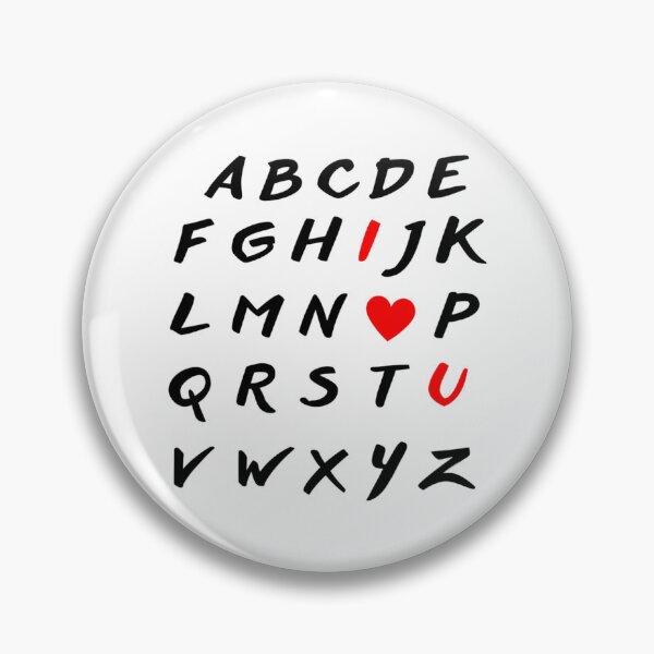 Item preview, ABC I Love You Tee for Women Love Heart Alphabetic Letters designed and sold by NunoSanchez.