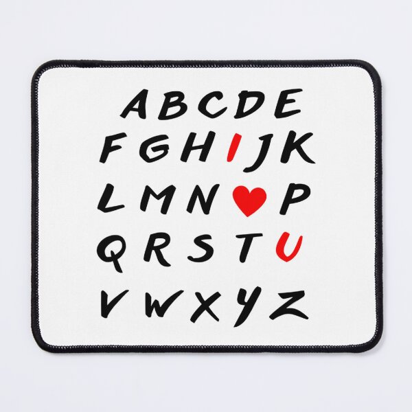 Item preview, ABC I Love You Tee for Women Love Heart Alphabetic Letters designed and sold by NunoSanchez.