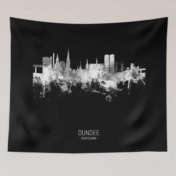 Item preview, Dundee Scotland Skyline designed and sold by ArtPrints.