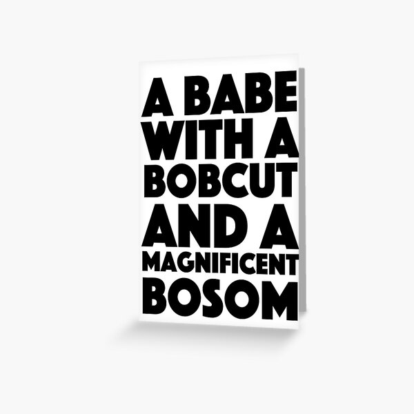 Item preview, Vicar of Dibley - A babe with a bobcut and a magnificent bosom designed and sold by roskopp.