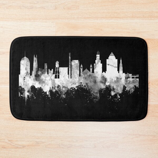 Item preview, Durham North Carolina Skyline designed and sold by ArtPrints.