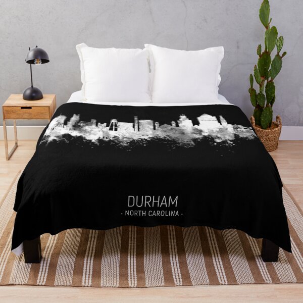 Item preview, Durham North Carolina Skyline designed and sold by ArtPrints.