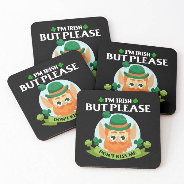 Item preview, I'm Irish But Please Don't Kiss Me designed and sold by Joxxio.