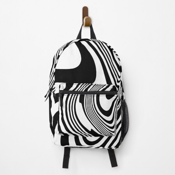 Item preview, Groovy Lines - Black and White Retro designed and sold by DreamersPlan.