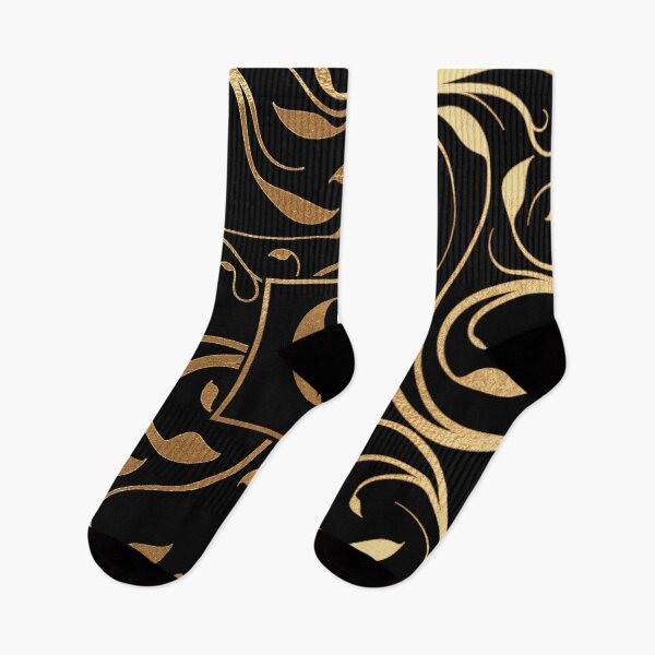 Item preview, Golden floral letter Q designed and sold by andiB.