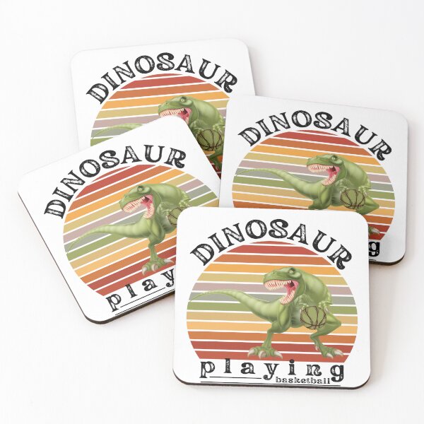 Item preview, dinosaur playing basketball designed and sold by Nicet-shirt1.