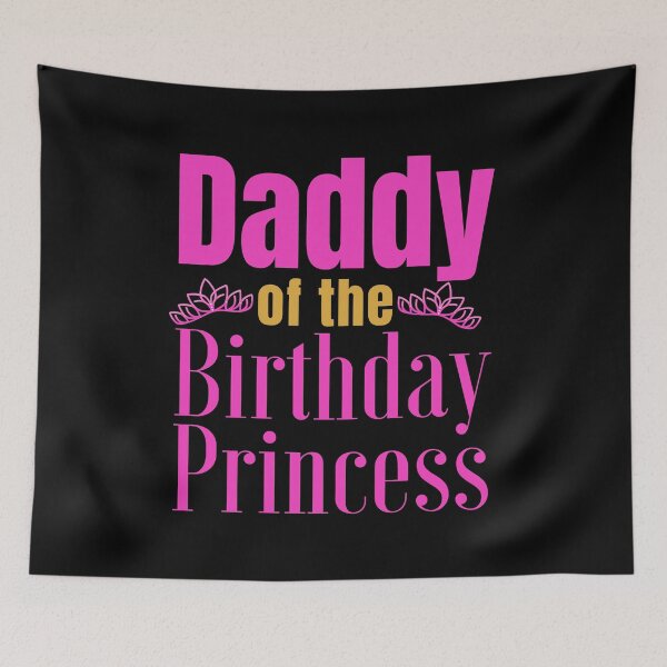 Item preview, Daddy of the Birthday Princess Girl Family Matching Party designed and sold by SunfullyYours.