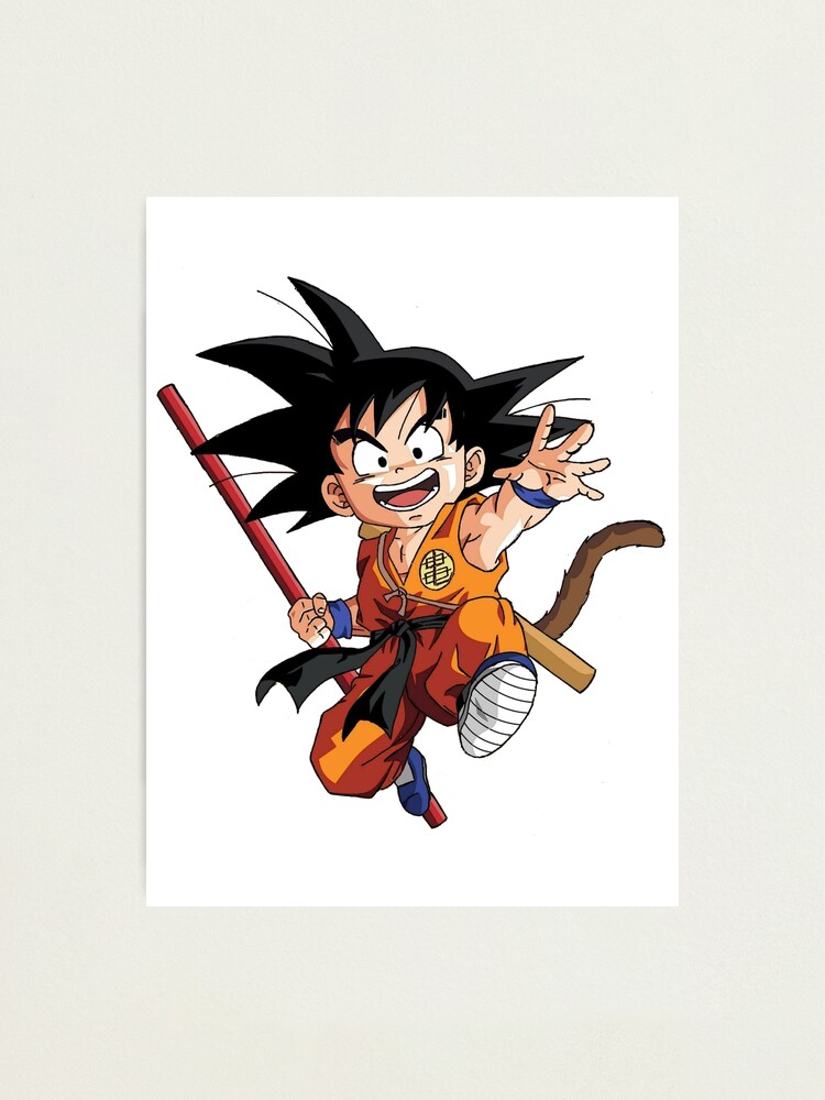 Dragon Ball Son Goku Super Saiyan Photographic Print for Sale by