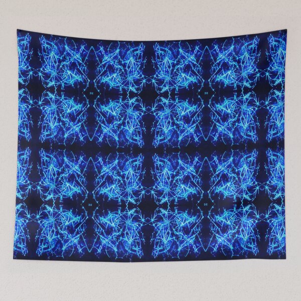 Item preview, Mysterious Electric Blue Energy Spikes designed and sold by weirdAffect.