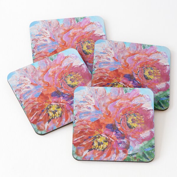 Item preview, Watermelon peonies designed and sold by JudySens.