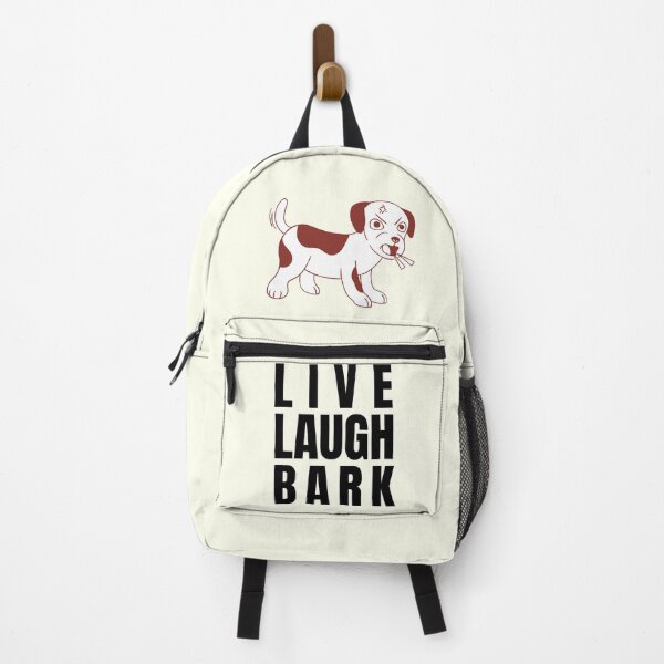Item preview, Live Laugh Bark - Black White Retro Typography | Funny Sarcastic Quotes designed and sold by Delandor.