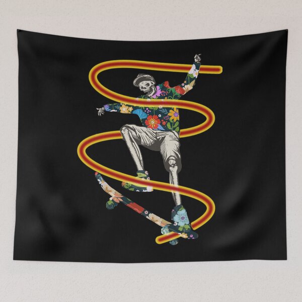 Item preview, Flame Dancer Bones And Botany Skater designed and sold by MiarCo.