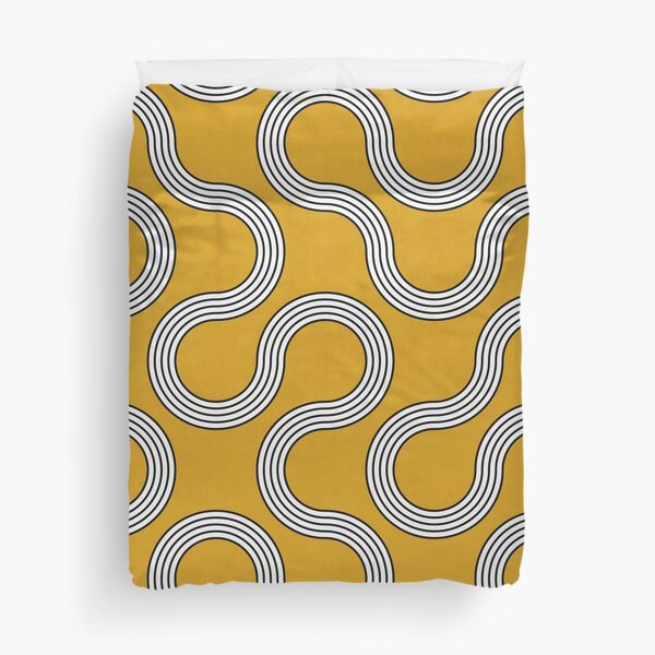 Item preview, My Favorite Geometric Patterns No.31 - Mustard Yellow designed and sold by Zoltan Ratko.