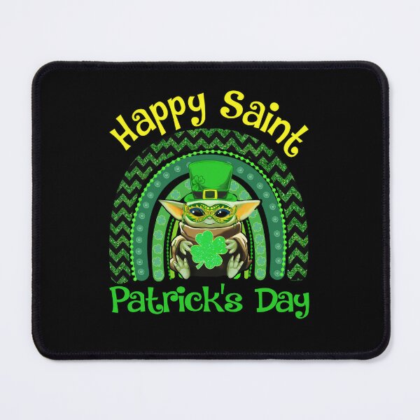 Happy St Patricks Day Funny Shamrock With Cute Leprechaun  Poster for  Sale by BorysSereda