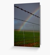 The Grass is Greener ... Greeting Card