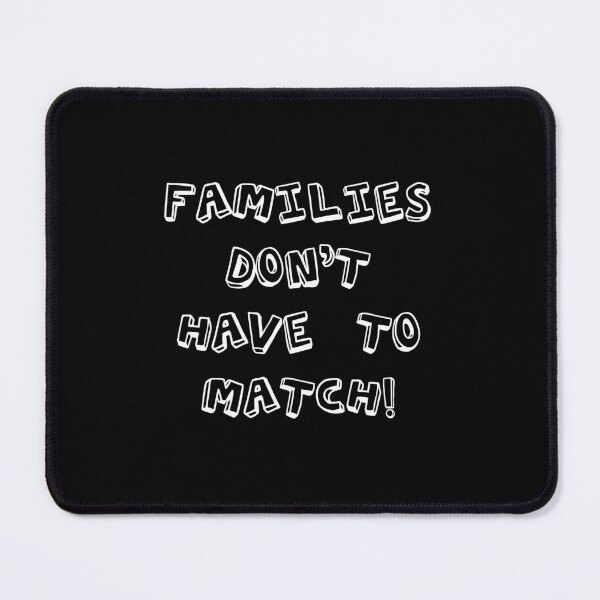 Item preview, families don't have to match white text designed and sold by thehat24.