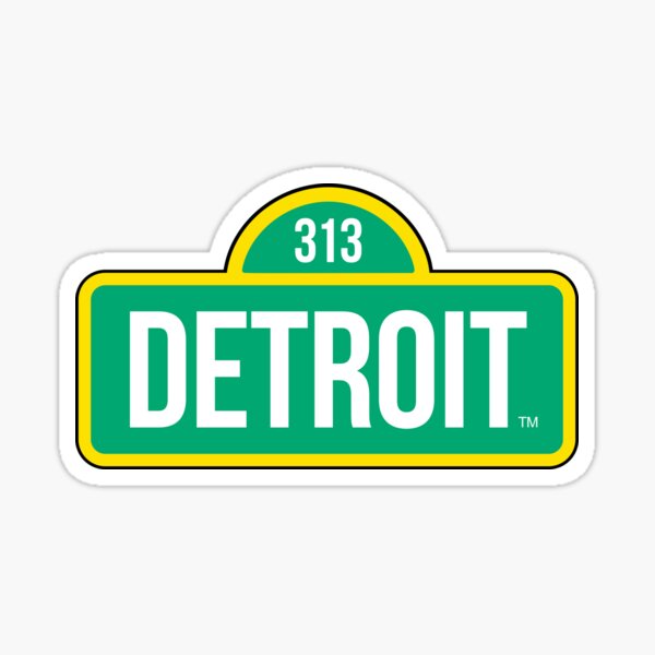 Detroit Street Live Sticker