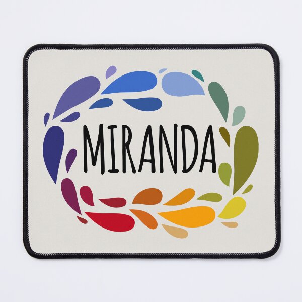 Artikelvorschau, Miranda Name Süßes buntes Geschenk namens Miranda entworfen und verkauft von kindxinn.