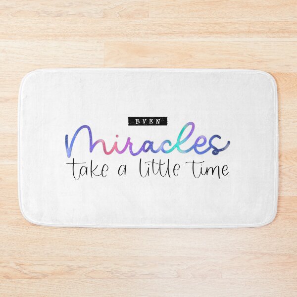 Item preview, Even Miracles Take A Little Time | Fairy Godmother Quote designed and sold by EPOOCH.
