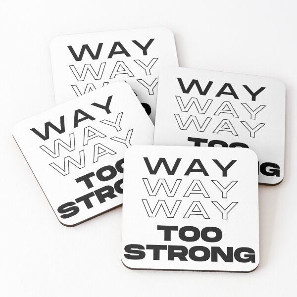 Item preview, Way Too Strong ArmWrestling designed and sold by RelaxTimeYogaa.