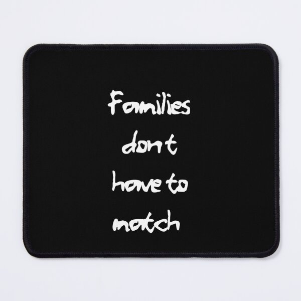 Item preview, families don't have to match white text designed and sold by thehat24.