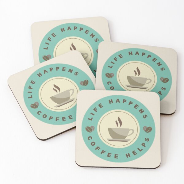 Item preview, Life Happens Coffee Helps designed and sold by Simi2020.