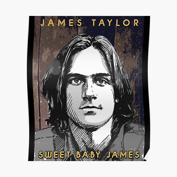 “James Taylor” Poster for Sale by MayaTrox | Redbubble