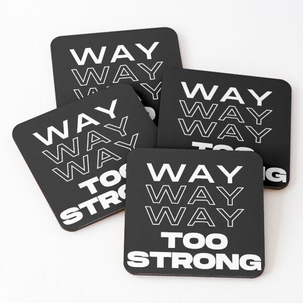 Item preview, Way Too Strong ArmWrestling designed and sold by RelaxTimeYogaa.