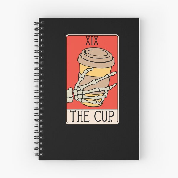 Item preview, Coffee Cup Tarot Card - Caffeine Drink Cappucino Iced Beverage Lover designed and sold by isstgeschichte.