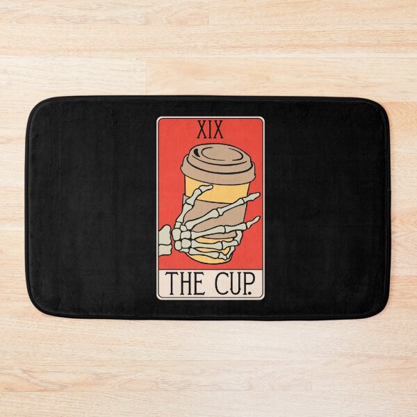 Item preview, Coffee Cup Tarot Card - Caffeine Drink Cappucino Iced Beverage Lover designed and sold by isstgeschichte.