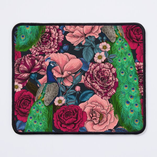 Item preview, Peacocks in the rose garden designed and sold by Katerina Mitkova Kirilova.