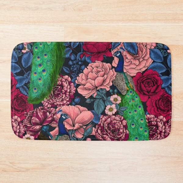 Item preview, Peacocks in the rose garden designed and sold by Katerina Mitkova Kirilova.