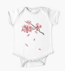 Cherry Blossom Branch One Piece - Short Sleeve