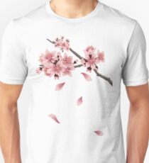 Cherry Blossom Branch Unisex T-Shirt