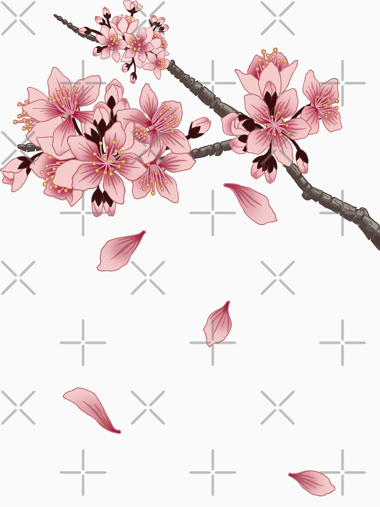 Rama de flor de cerezo de zakniteh