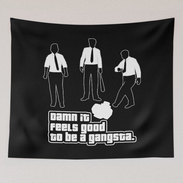 Item preview, Damn It Feels Good To Be a Gangsta Dark Essential . designed and sold by godzillabro.