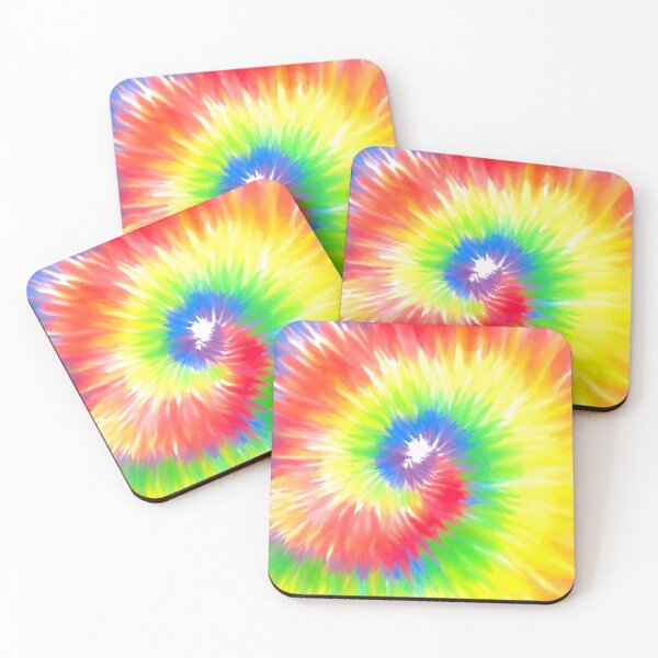 Item preview, Tie Dye Rainbow Abstract Hand Painted designed and sold by Ross-Sergey.