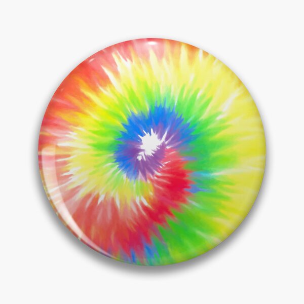 Item preview, Tie Dye Rainbow Abstract Hand Painted designed and sold by Ross-Sergey.