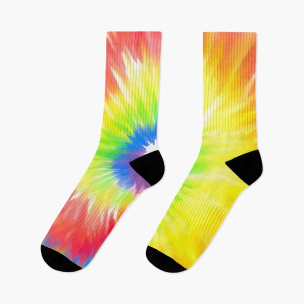 Item preview, Tie Dye Rainbow Abstract Hand Painted designed and sold by Ross-Sergey.